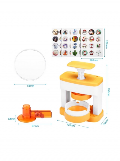 Аппарат для изготовления значков BadgeBoom с заготовками-3
