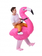 Надувной карнавальный костюм Всадник на фламинго FZ1666