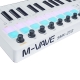 Беспроводная MIDI-клавиатура M-VAVE SMK-25 II белая