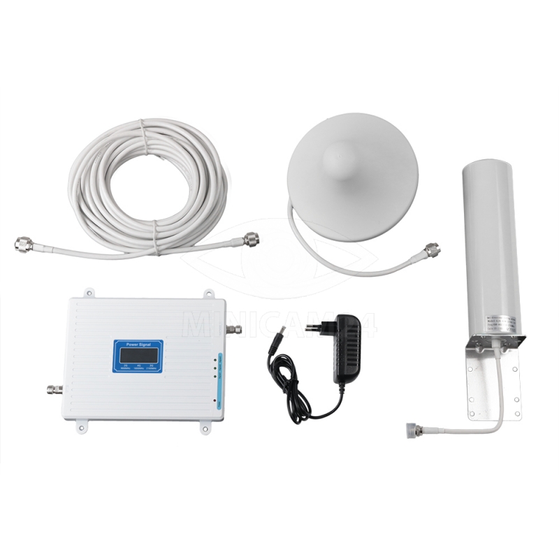 Усилитель сигнала Power Signal Optimal 900/1800/2100 MHz (для 2G, 3G, 4G) 70 dBi, кабель 15 м., комплект в Бийске за 9 350 рублей – купить по лучшей цене